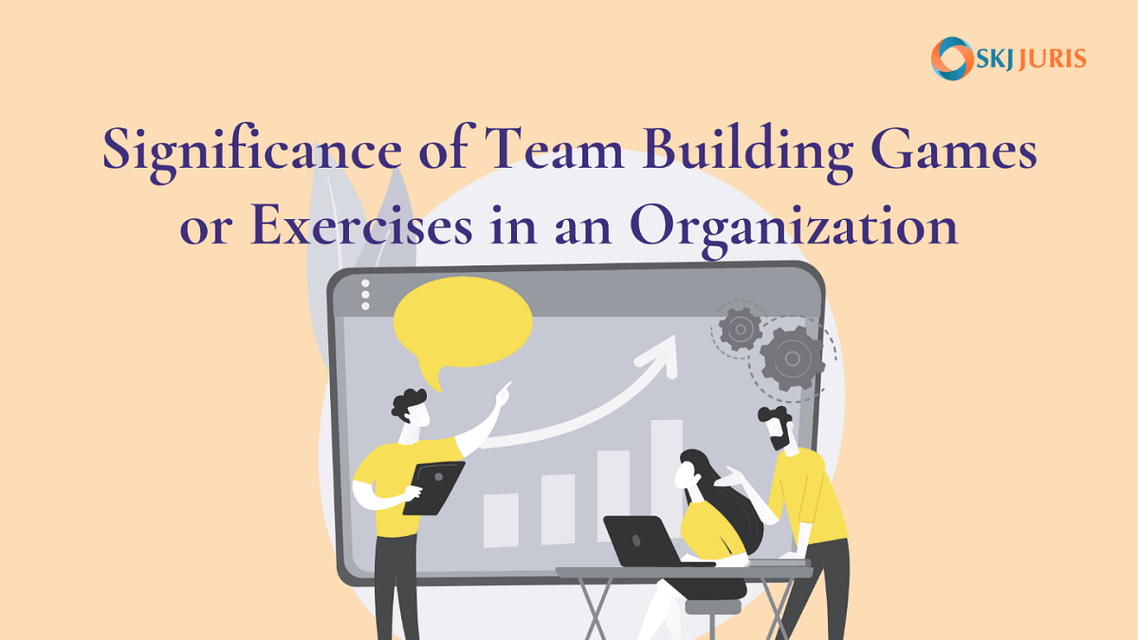 Why do organizations need team-building games or exercises?